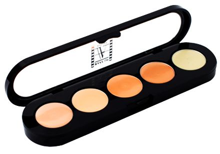 Корректор-антисерн в палитре 5 цветов (5 CREAM CONCEALERS PALETTE) C/APC2 фото